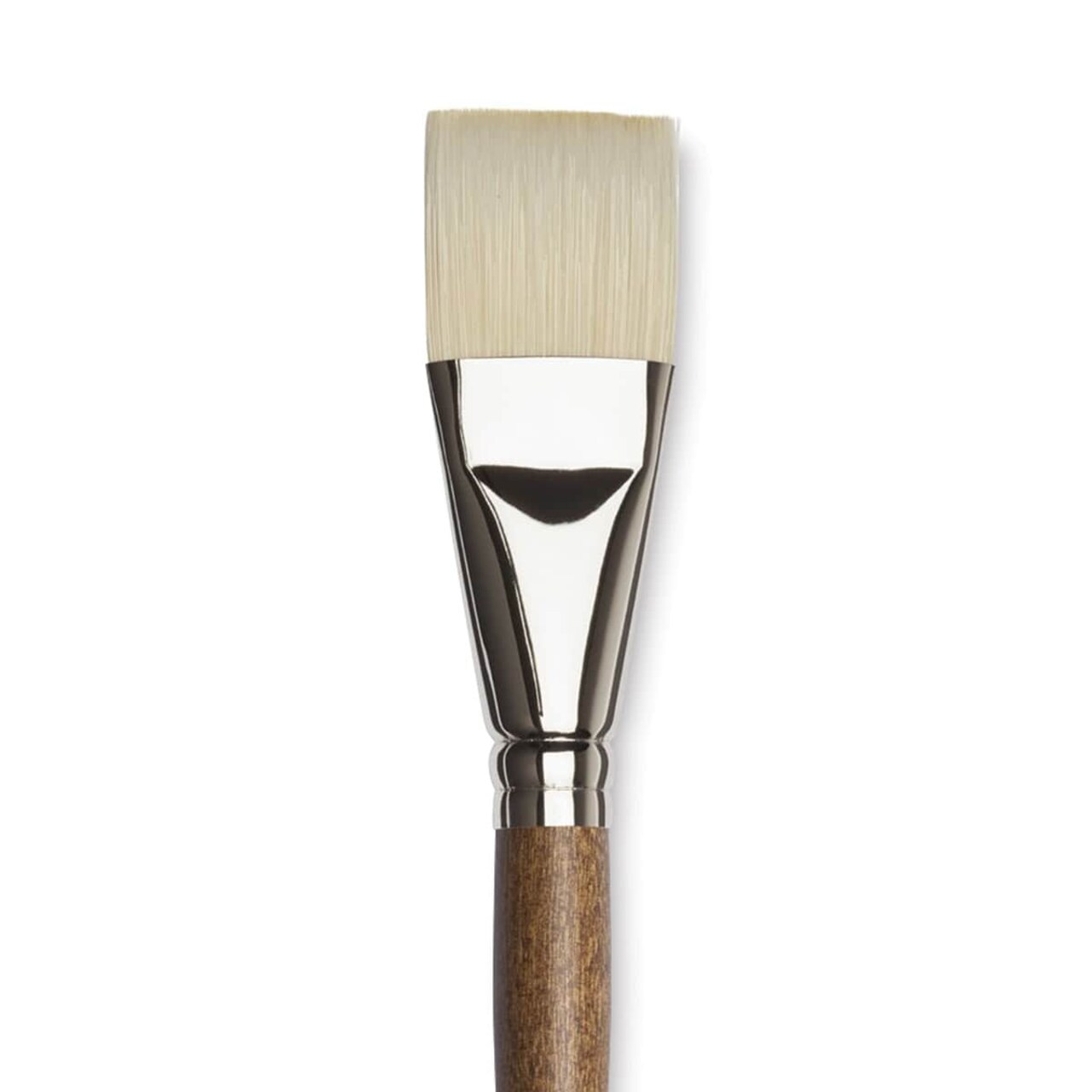 Winsor & Newton Artists' Oil Synthetic Hog Brush - Bright, Size 16, Long Handle